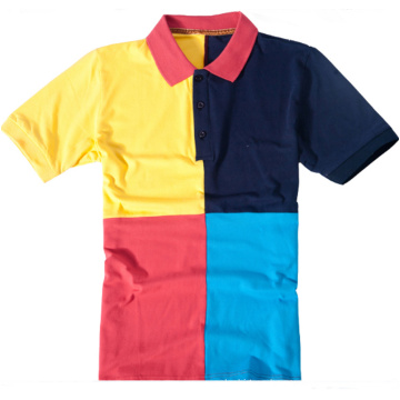 Polo de diseño nuevo Polo de combinación de color Polo último diseño Polo